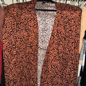 Torrid size 1 open cardigan with tie